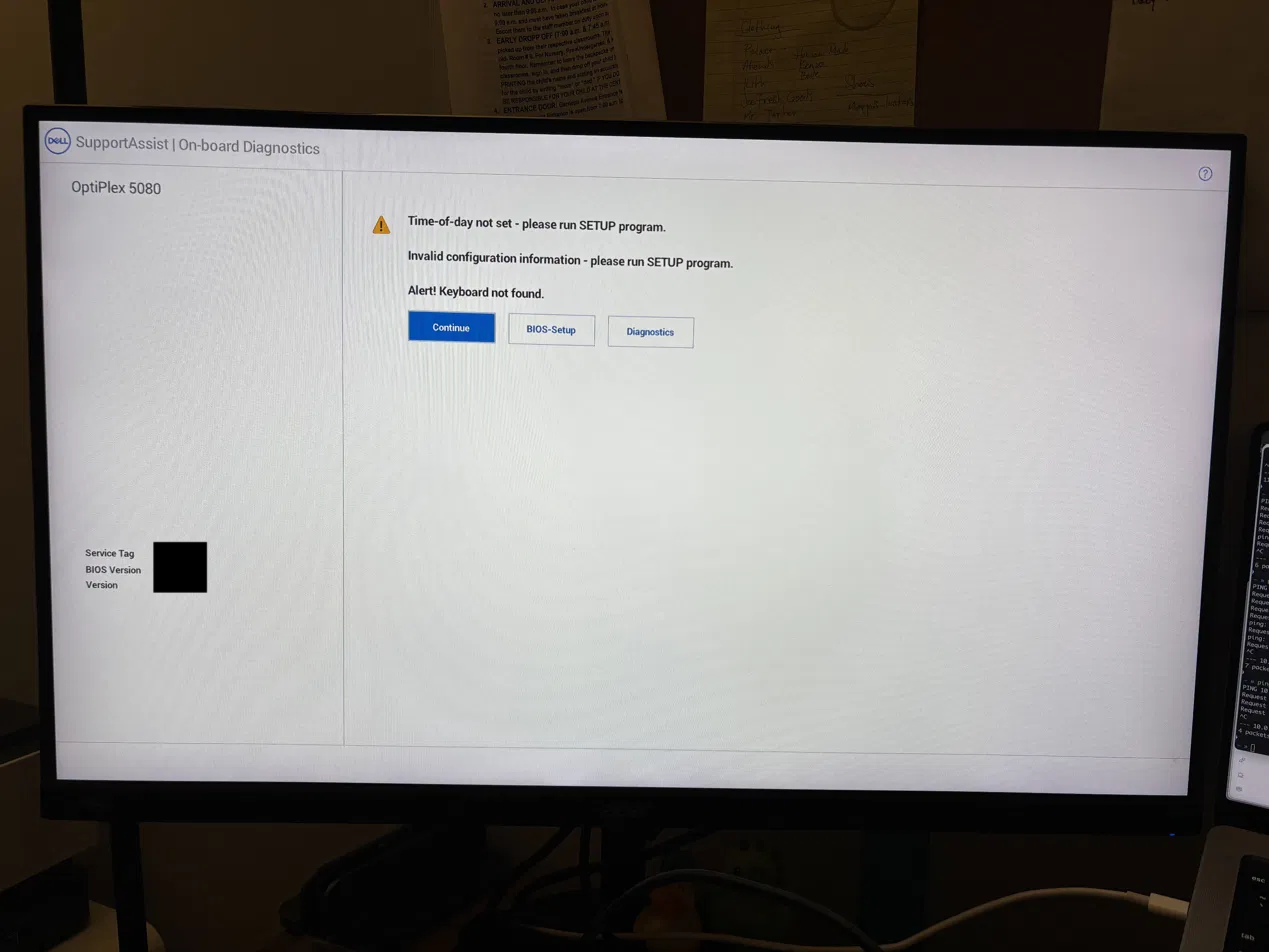 BIOS Support Assist